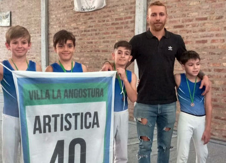 Jóvenes atletas de Villa la Angostura compitieron en el selectivo provincial de gimnasia artística thumbnail