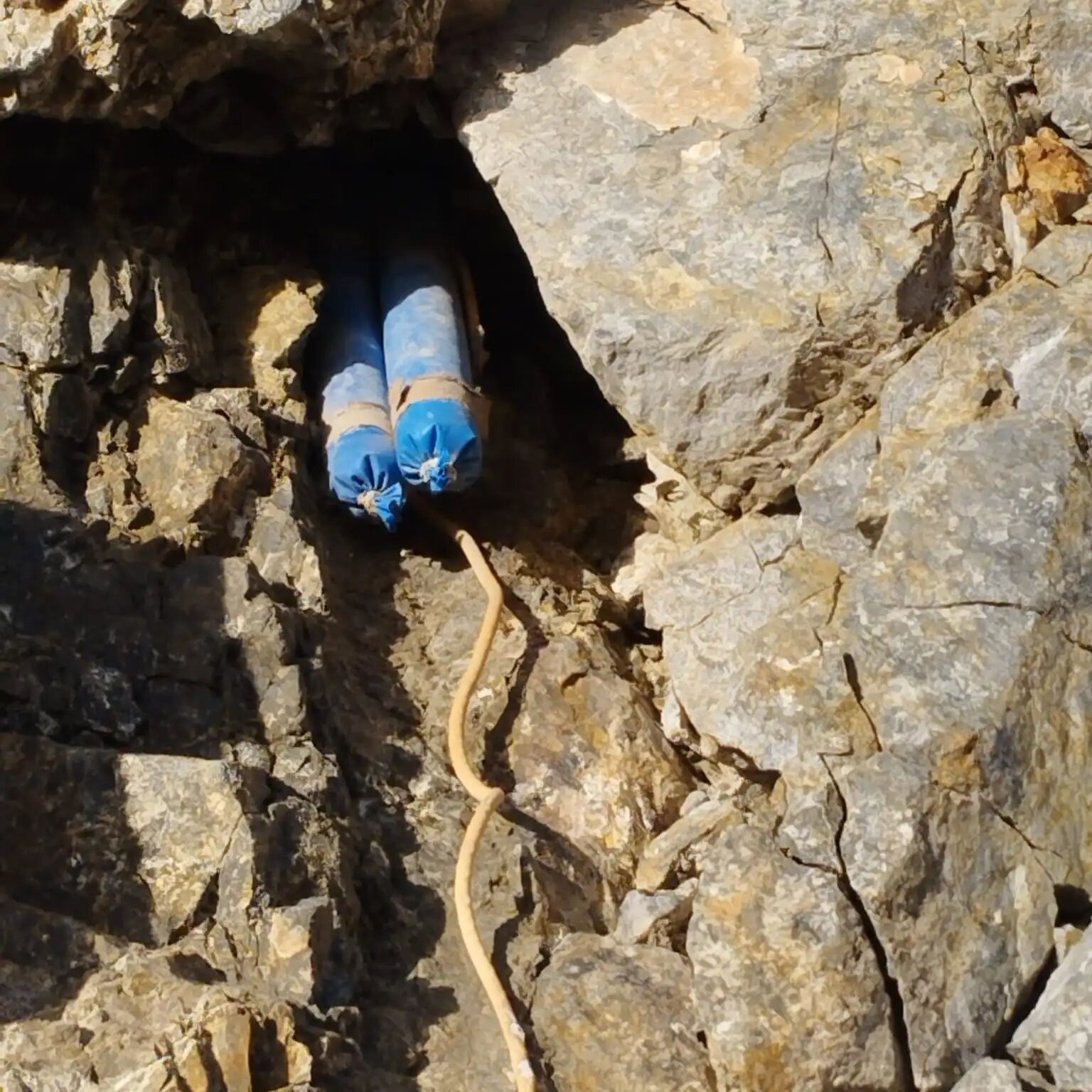 Sorpresivo descubrimiento: había artefactos explosivos al borde la montaña en cercanías de Villa la Angostura thumbnail